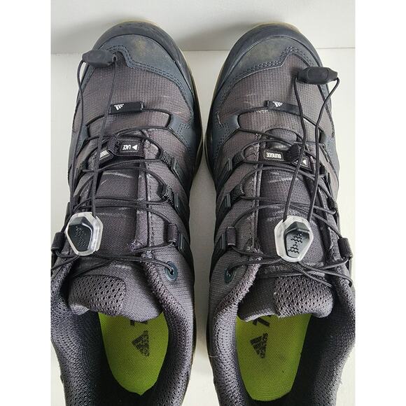 Men\'s Adidas Terrex Swift R2 Gore-Tex Hiking Shoes Black Yellow - Size 9 main image 9